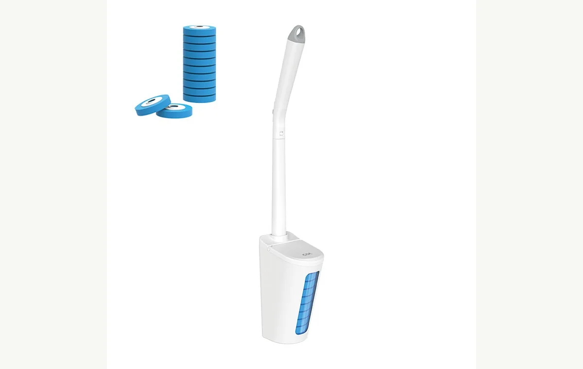 Replaceable-Head Toilet Brush