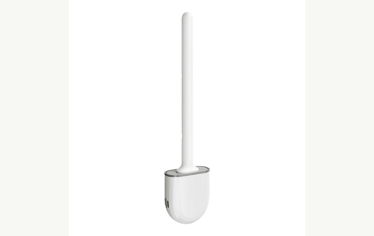 Wall-Mounted Silicone Toilet Brush