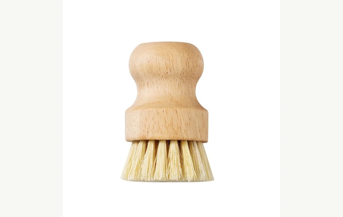 Wooden Sisal Pan Brush