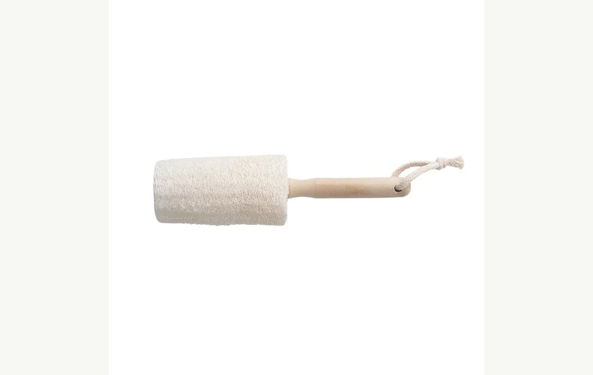 Long-Handle Loofah Dish Brush